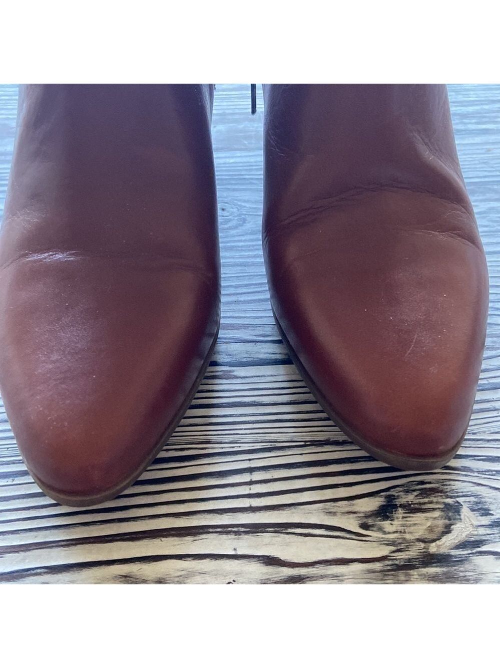 Rockport- brown heeled ankle boots- ladies size 10 - Picture 9 of 10